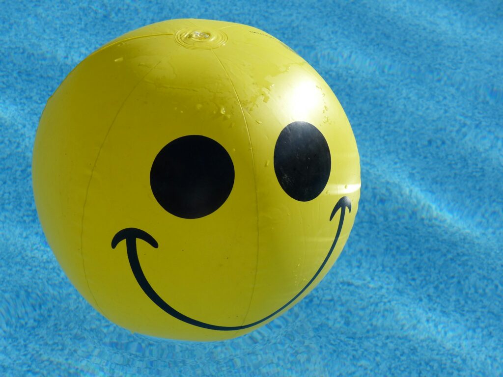 a yellow smiley face